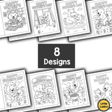Father's Day Cards to Colour