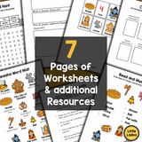Ganesh Chaturthi Mini Booklet + Worksheets