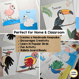 Handprint Bird Craft Book