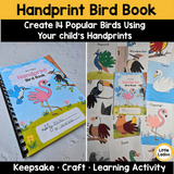 Handprint Bird Craft Book