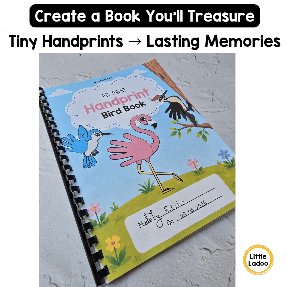 Handprint Bird Craft Book