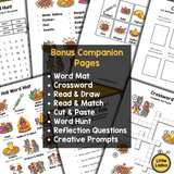 Holi Booklet Printable for Early Readers | Festival of Colors Activities