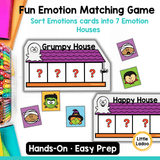 Halloween Emotions Matching Activity