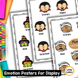 Halloween Emotions Matching Activity