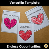 Heart Template for Crafts & Fine Motor Activities | Valentine's Heart Printable