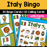 Italy Bingo Printable