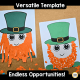 Leprechaun Craft Templates | St Patrick’s Day Fine Motor Craft