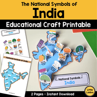 National Symbols of India Craft