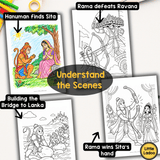 Ramayana Colouring Pages Printable