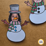 Snowman Photo Craft