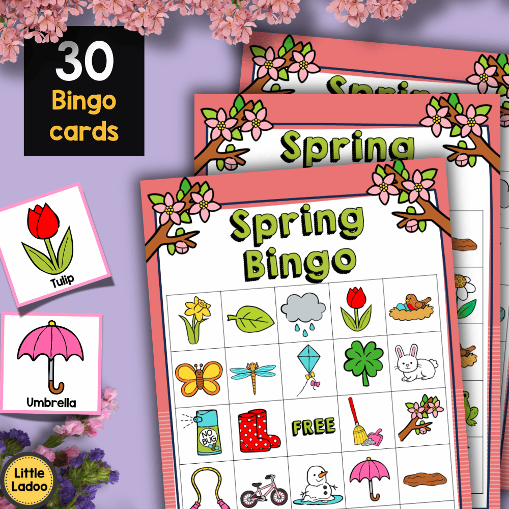 Spring Bingo Printable