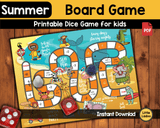 Summer Board Game Printable