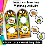 Thanksgiving Emotions Matching Activity