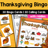Thanksgiving Bingo Printable