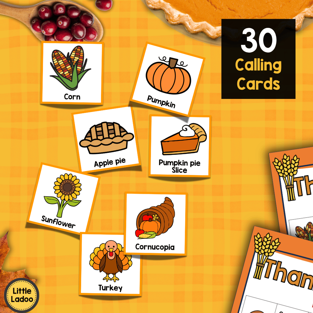 Thanksgiving Bingo Printable