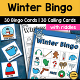 Winter Bingo Printable