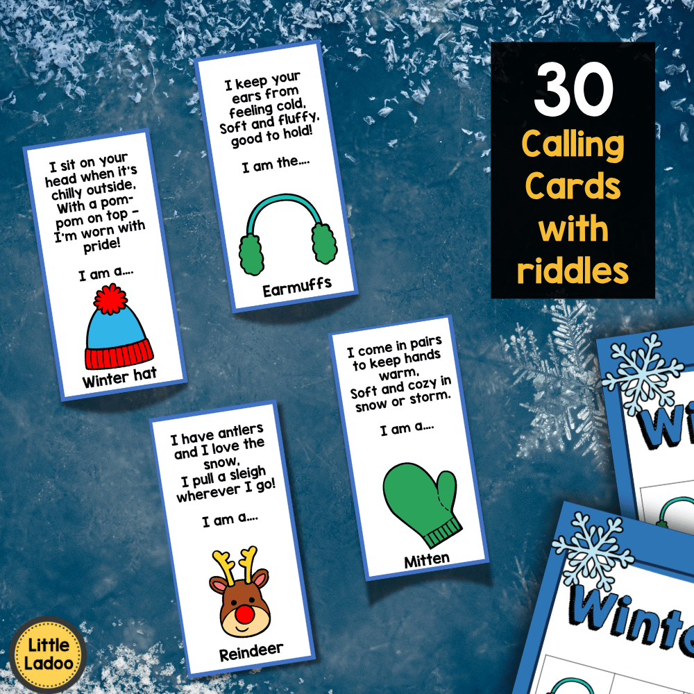 Winter Bingo Printable