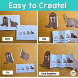 Walrus Life Cycle Craft Printable