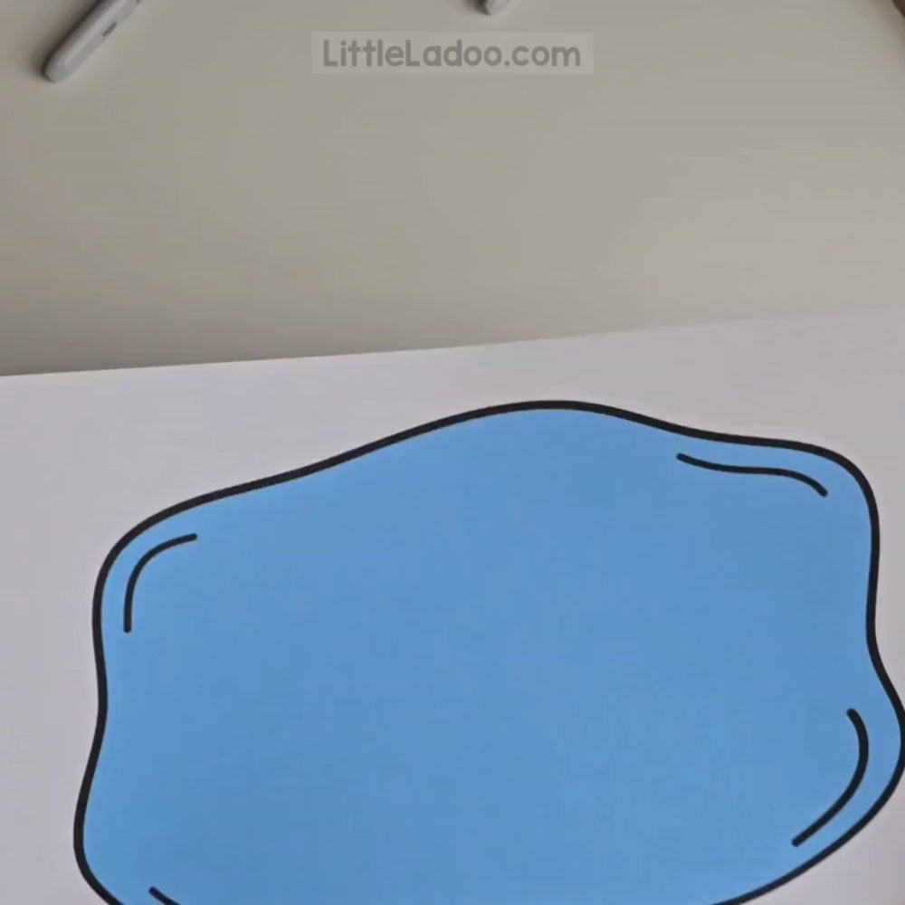 Frog Life Cycle Craft | Sequencing Cut and Paste Activity