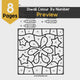 Diwali Colour By Number Printable