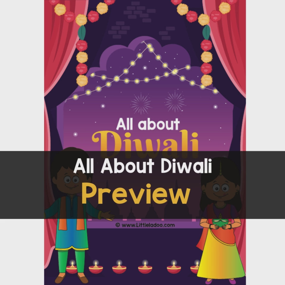 Diwali Learning Pages Printable
