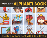 Interactive Alphabet book for kids