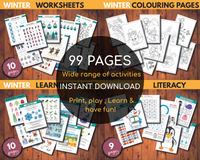 Winter Activity Pack {99 Pages}