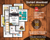 Animals in Winter - Interactive Learning Pack