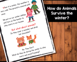 Animals in Winter - Interactive Learning Pack
