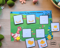 Egg hatching sequence printable