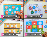 Christmas busy book activities - printable Christmas Binder 
