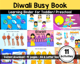 Diwali Busy Book {11  Activities }