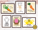 Easter Handprint Art Printable {8 Designs}
