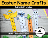 Easter Name Crafts