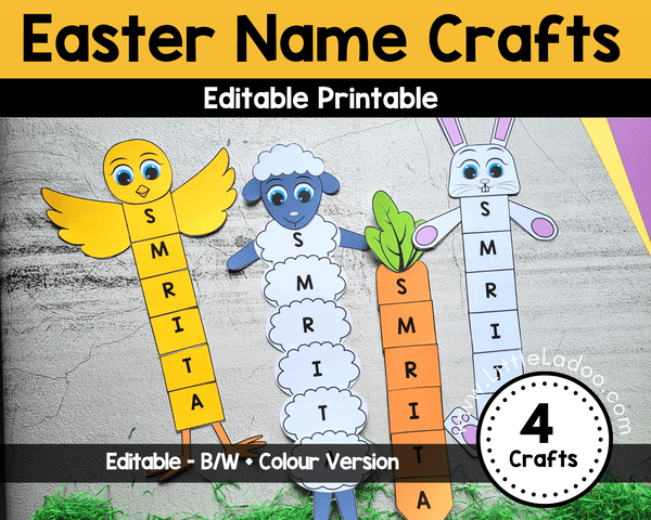 Easter Name Crafts