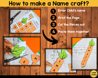 Easter Name Crafts