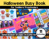 Halloween Busy Book {11 Activities}