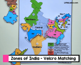 Indian States and Capitals Printable
