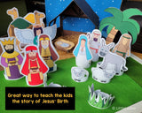 Printable Nativity Scene for Kids