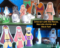 Printable Nativity Scene for Kids