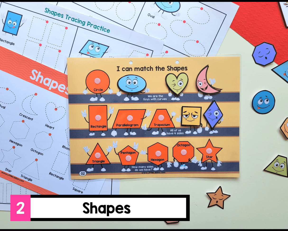 Preschool Busy Book { 24 Activities }