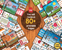 Seasons Busy Book Bundle { 44 Activities }