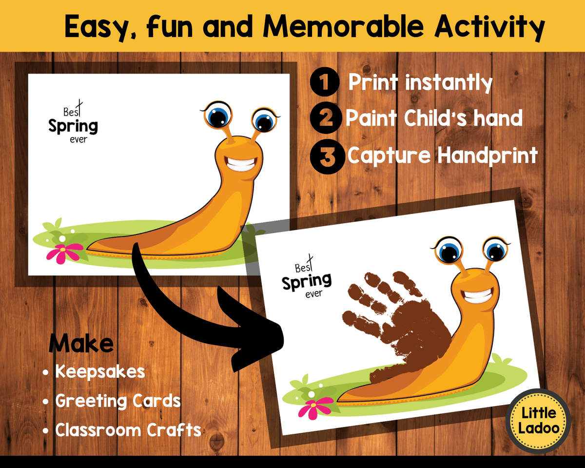 Handprint Art Printables – LittleLadoo
