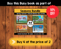 Spring busy book {11 activities}