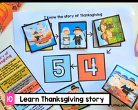 Thanksgiving Busy Book {11 Activities}