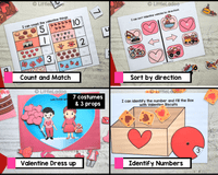 Valentine Busy Book Printable {11 Activities }