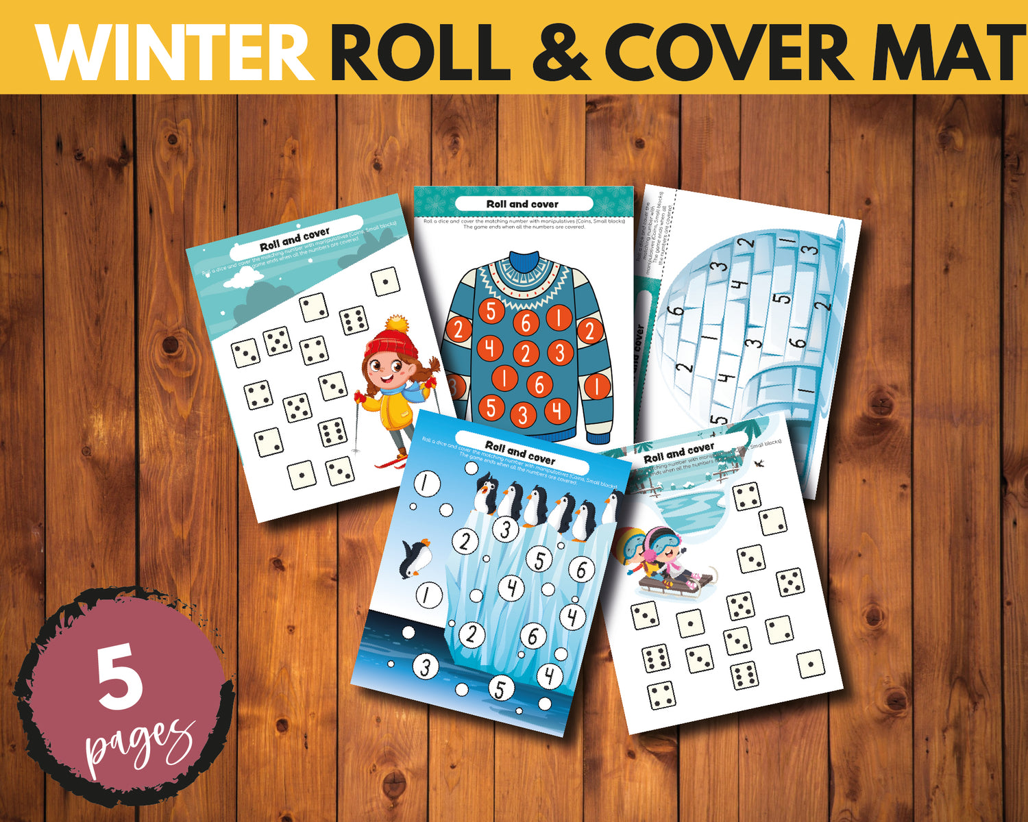 Winter Activity Pack {99 Pages}