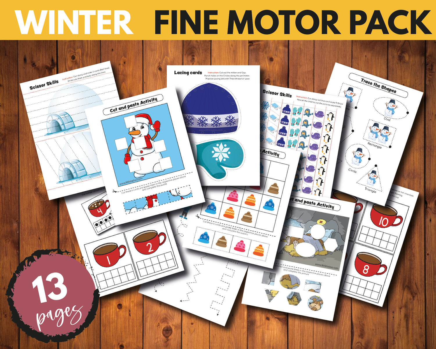 Winter Activity Pack {99 Pages}
