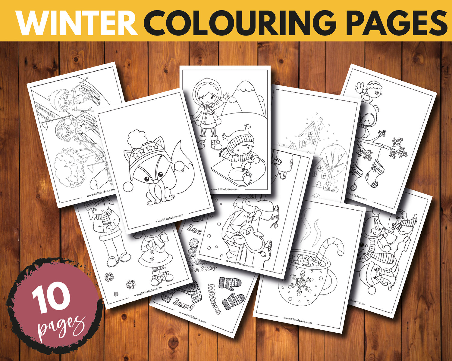 Winter Activity Pack {99 Pages}