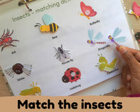 Insect Busy Book {10 activities}